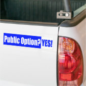 Allgemeine Wahl? Ja! Autoaufkleber (Auf Lkw)