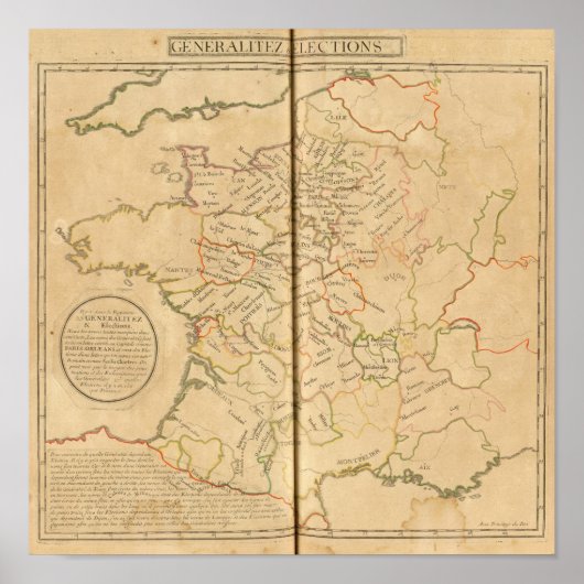 Allgemeine Wahlen in Frankreich Poster (Vorne)