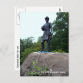 ALLGEMEINE WARREN AUF KLEINER ROUNDTOP POSTKARTE (Vorne/Hinten)