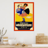 Allgemeine Wäschesammlung Poster (Küche)