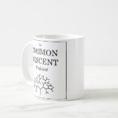 Allgemeiner Abfall Podcast klassische Logo-Tasse Kaffeetasse (Vorderseite Links)