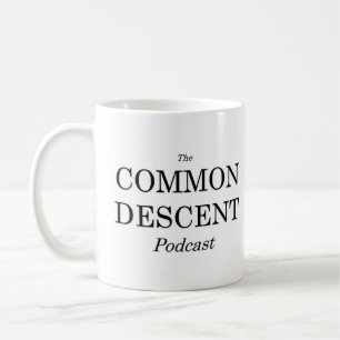 Allgemeiner Abfallpodcast-aufgeteilte Logo-Tasse Kaffeetasse