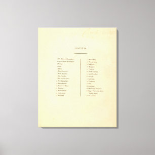 Allgemeiner Atlas der Vereinigten Staaten Leinwanddruck