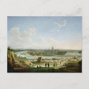 Allgemeiner Ausblick auf Paris vom Chaillot-Hügel Postkarte