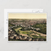 Allgemeiner Ausblick von Neroberg, Wiesbaden, Hess Postkarte (Vorne/Hinten)