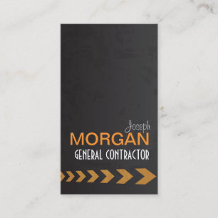 Allgemeiner Bauunternehmer PixDezines Visitenkarte