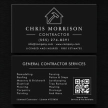 Allgemeiner Bauunternehmer QR Code