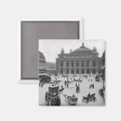 Allgemeiner Blick auf das Opernhaus Paris Magnet (Vorderseite/Rückseite)