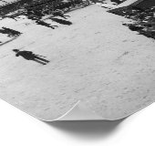 Allgemeiner Blick auf das Opernhaus Paris Poster (Ecke)