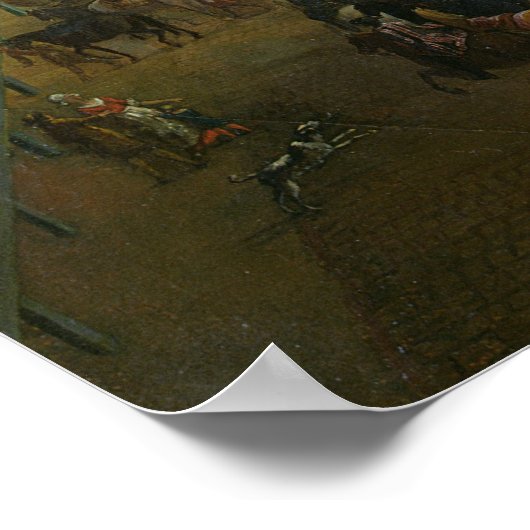 Allgemeiner Blick auf das Schloss Poster (Ecke)