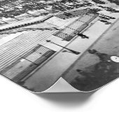 Allgemeiner Blick auf den Place de la Madeleine Poster (Ecke)