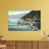 Allgemeiner Blick auf die Bucht von Horseshoe und Leinwanddruck (Insitu (Wohnzimmer))