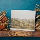 Allgemeiner Blick auf die Ruinen des Großen Tempel Fotoplatte (Seite)