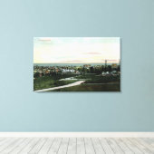 Allgemeiner Blick auf die Stadt Leinwanddruck (Insitu (Holzboden))