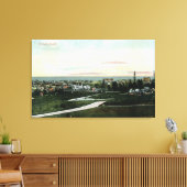 Allgemeiner Blick auf die Stadt Leinwanddruck (Insitu (Wohnzimmer))