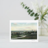 Allgemeiner Blick auf die Stadt Postkarte (Stehend Vorderseite)