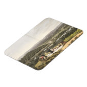 Allgemeiner Blick auf Longleat vom Aussichtsberg, Magnet (Linke Seite)
