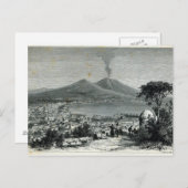 Allgemeiner Blick auf Neapel Postkarte (Vorne/Hinten)