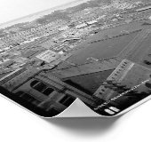 Allgemeiner Blick östlich von Post, Port Huron, Mi Poster (Ecke)