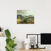 Allgemeiner Blick von der Süd- und Ostgrenze der Poster (Heimbüro)