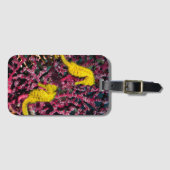 Allgemeiner Hippokamp Taeniopterus des Seepferd| Gepäckanhänger (Vorderseite (Horizontal))