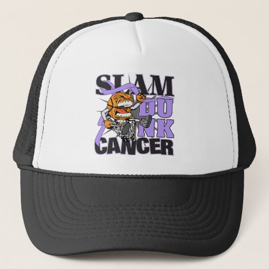 Allgemeiner Krebs - Slam Dunk Cancer Truckerkappe (Vorderseite)