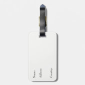 Allgemeiner Loon-Gepäckanhänger Gepäckanhänger (Rückseite vertikal)