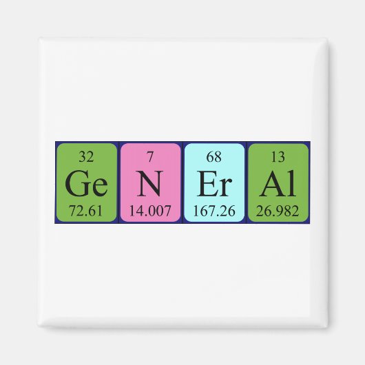 Allgemeiner periodischer Feldmagnet Magnet (Vorne)