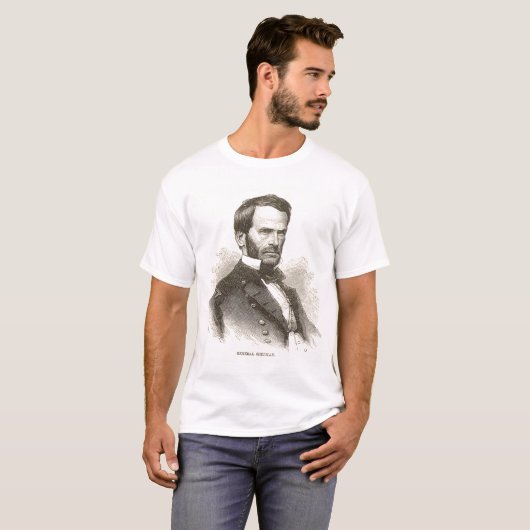 Allgemeiner T - Shirt W.T Sherman (Vorne ganz)