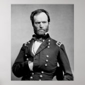 ALLGEMEINER WILLIAM TECUMSEH SHERMAN DER GEWERKSCH POSTER (Vorne)