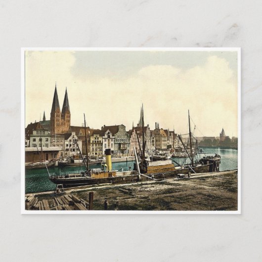 Allgemeines Bild, Lubeck, Deutschland klassisches  Postkarte (Vorderseite)