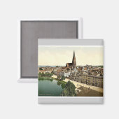 Allgemeines Bild, Schwerin, Mecklenburg-Schwerin,  Magnet (Vorderseite/Rückseite)