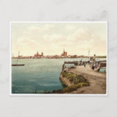 Allgemeines Bild von der "Alte Fahre", Stralsund, Postkarte (Vorderseite)