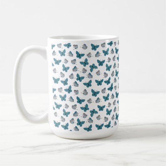 Allgemeines Blau Kaffeetasse (Links)