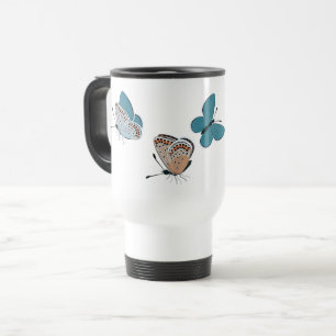 Allgemeines Blau Reisebecher