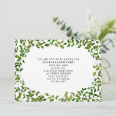 Allgemeines botanisches Party für alle Zwecke Einladung (Stehend Vorderseite)