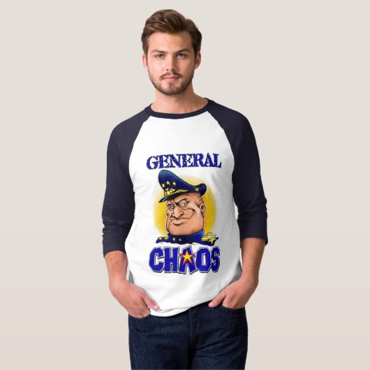 Allgemeines Chaos Jersey T-Shirt (Vorne ganz)