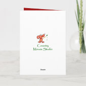 Allgemeines Geburtstag, Niedliches Otter, lustiges Karte (Rückseite)