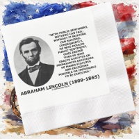 Allgemeines Gefühl nichts kann Lincoln-Zitat