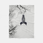 Allgemeines Loon-Schwimmen in einem Nordsee im Fleecedecke (Vorderseite)