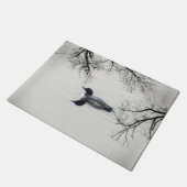 Allgemeines Loon-Schwimmen in einem Nordsee im Fußmatte (Schrägansicht)