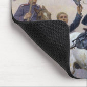 Allgemeines M.D. Skobelev im Russisch-Türkischen Mousepad (Ecke)