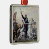 Allgemeines M.D. Skobelev im Russisch-Türkischen Ornament Aus Metall (Rechts)