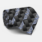 Allgemeines privates Luft-Pilotchrom mag Flügel Krawatte (Gerollt)