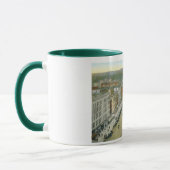 Allgemeines Quadrat, Watertown NY 1928 Vintag Tasse (Links)