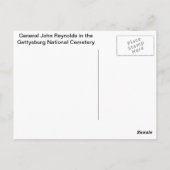 ALLGEMEINES REYNOLDS-MONUMENT POSTKARTE (Rückseite)