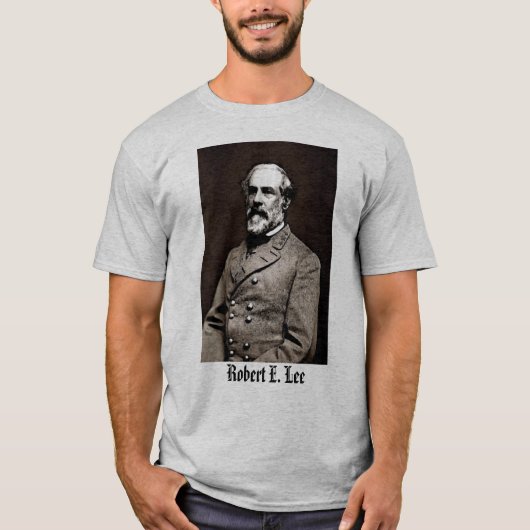 Allgemeines Robert E. Lee T- Shirt (Vorderseite)