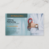 Allgemeinmediziner | Beruflich Visitenkarte (Vorderseite)