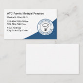 Allgemeinmedizinische Praxis Visitenkarte (Vorne/Hinten)