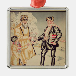 Alliance zwischen der Stadt und Silbernes Ornament